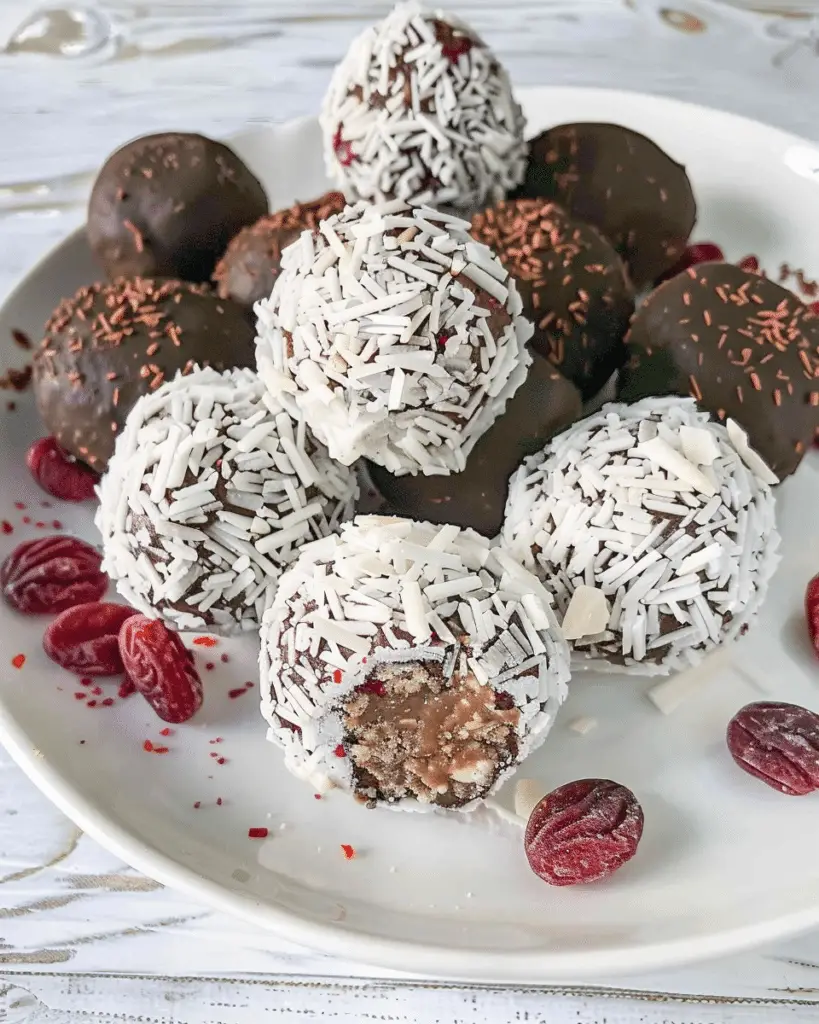 Festive Nut & Dried Fruit Truffles