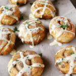 Air Fryer Cinnamon Roll Bites with 2-Ingredient Dough