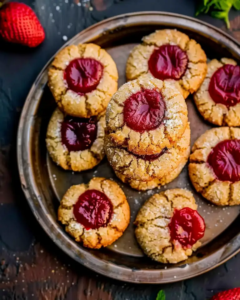 How To Make Almond Flour Thumbprint Cookies