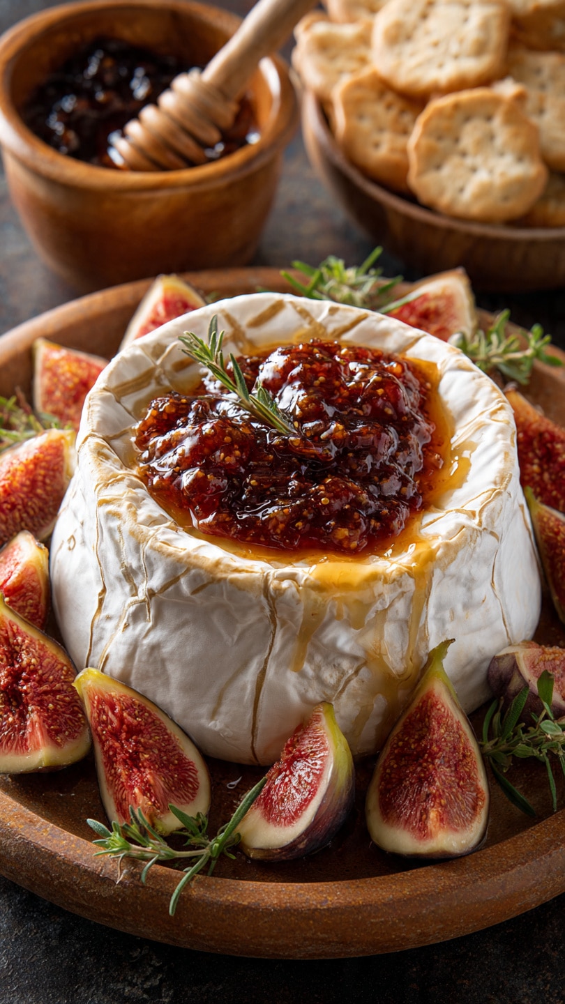 Baked Brie with Jam