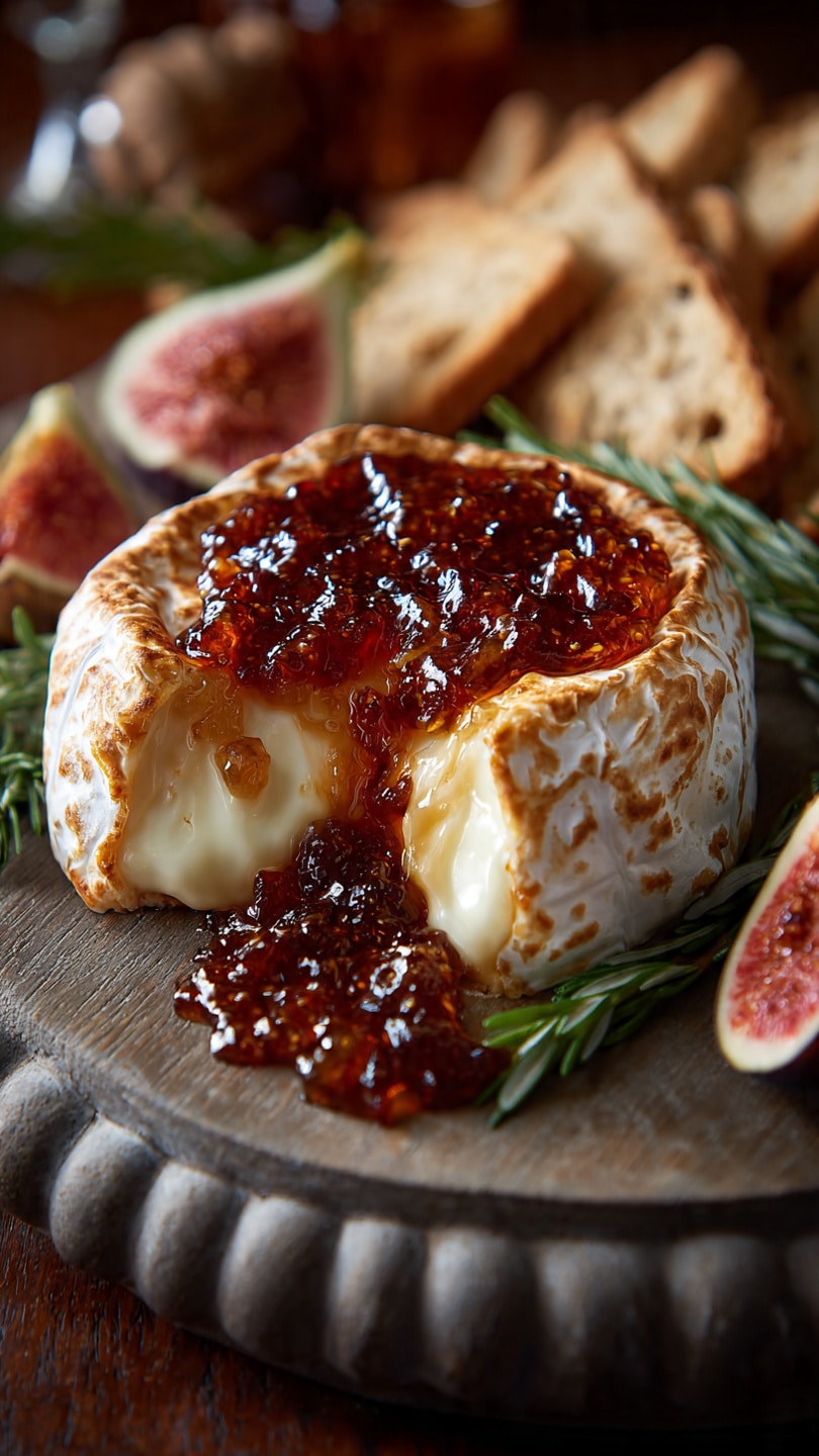 Baked Brie with Jam