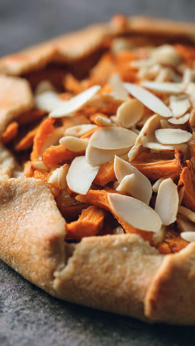 Butternut Squash & Apple Galette (Free-Form Tart)