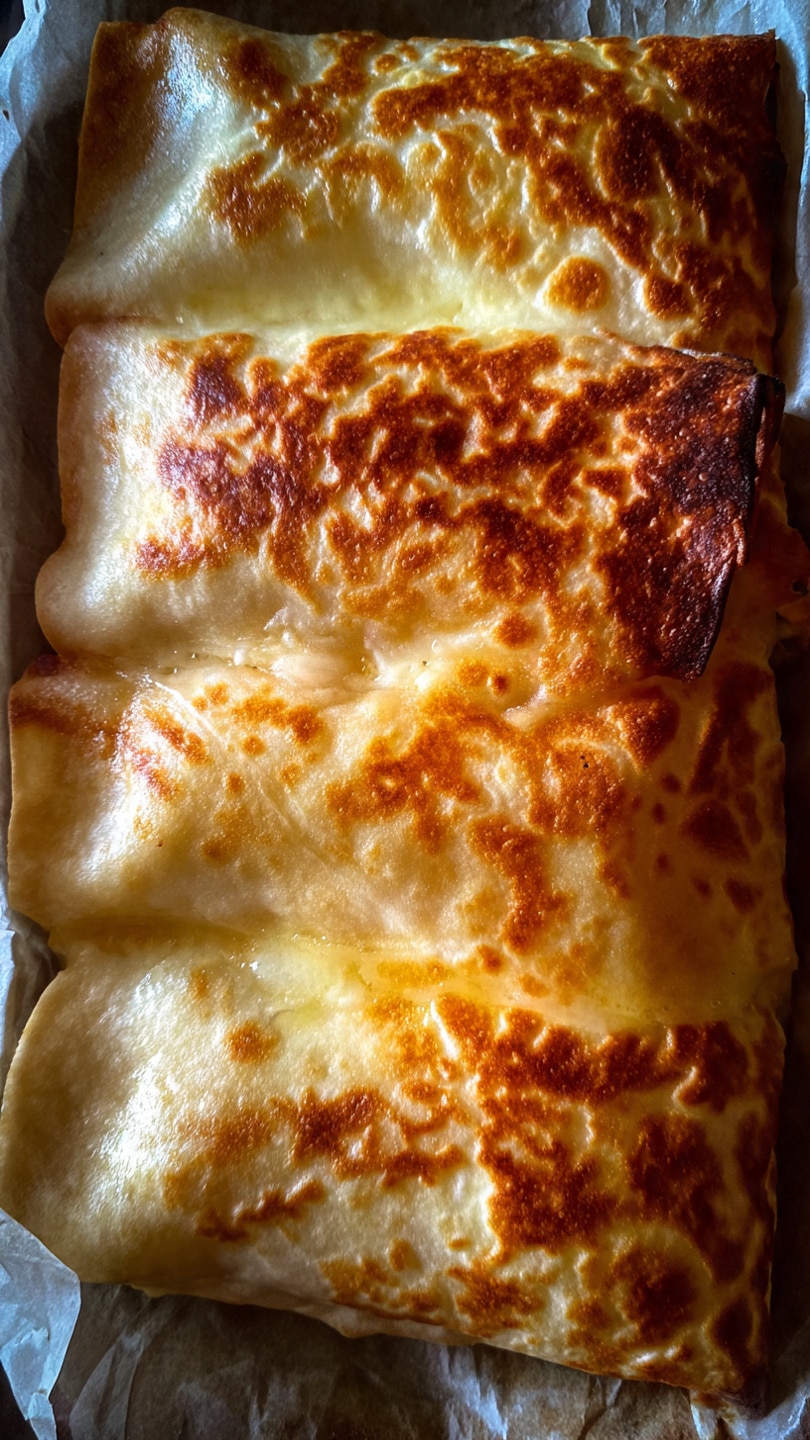 Baked Cream Cheese Chicken Taquitos