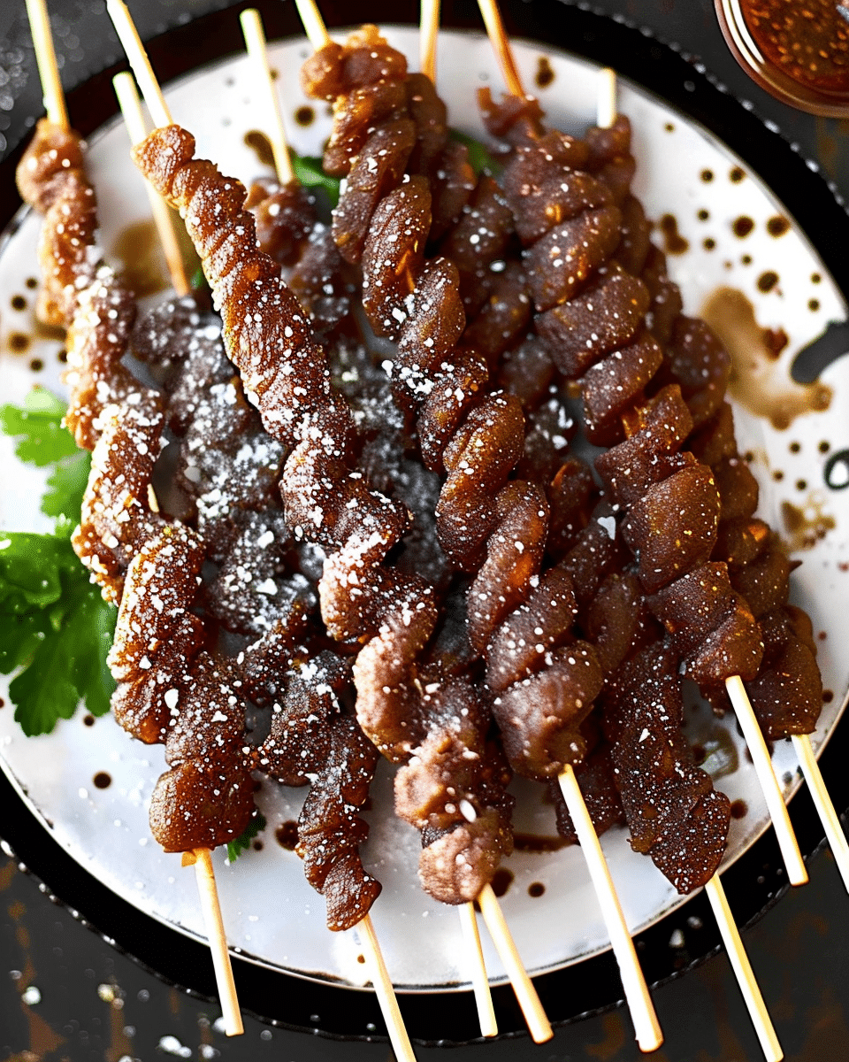 Beef Sticks with Spicy Tamarind