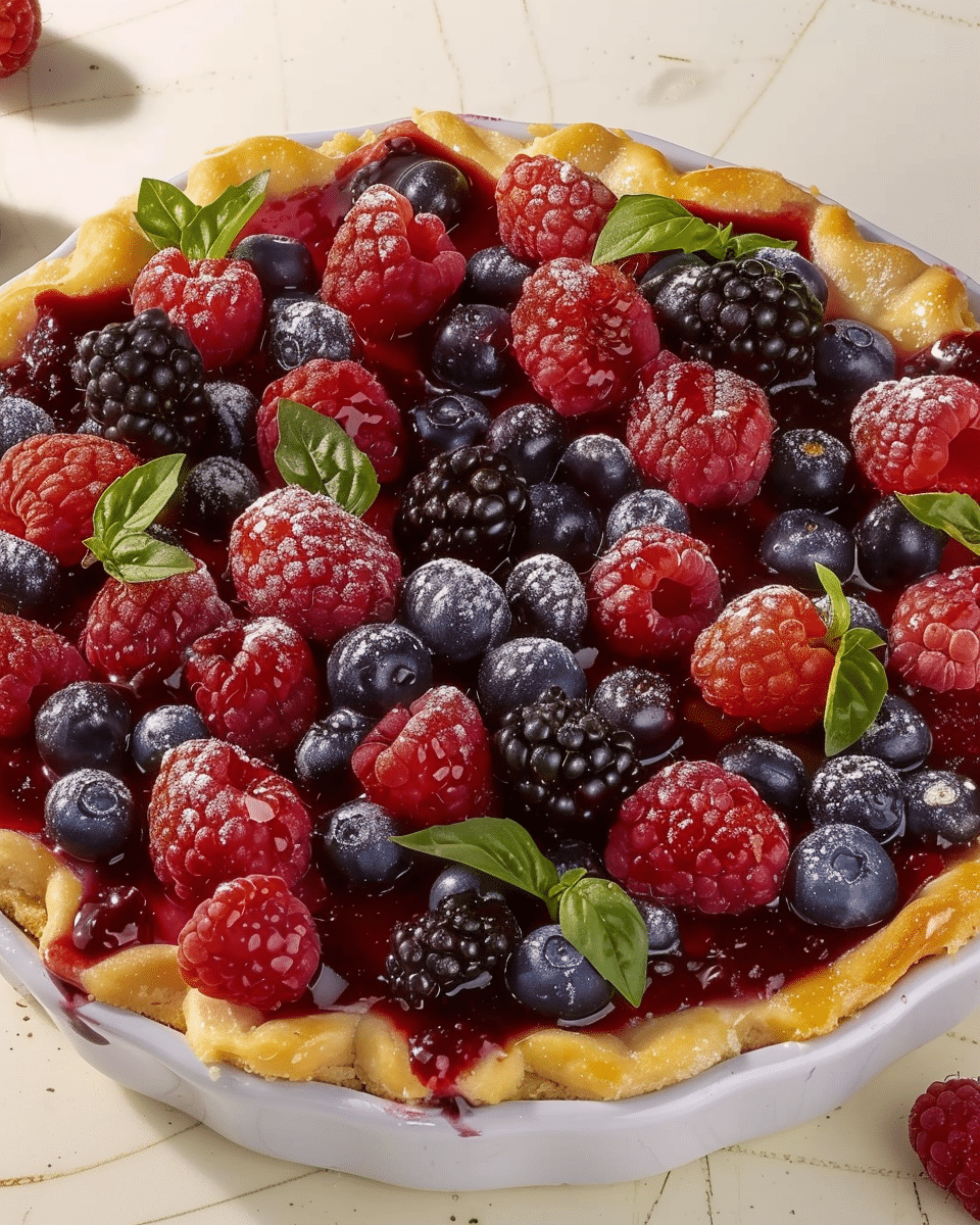 Berry Basil Breeze Platter