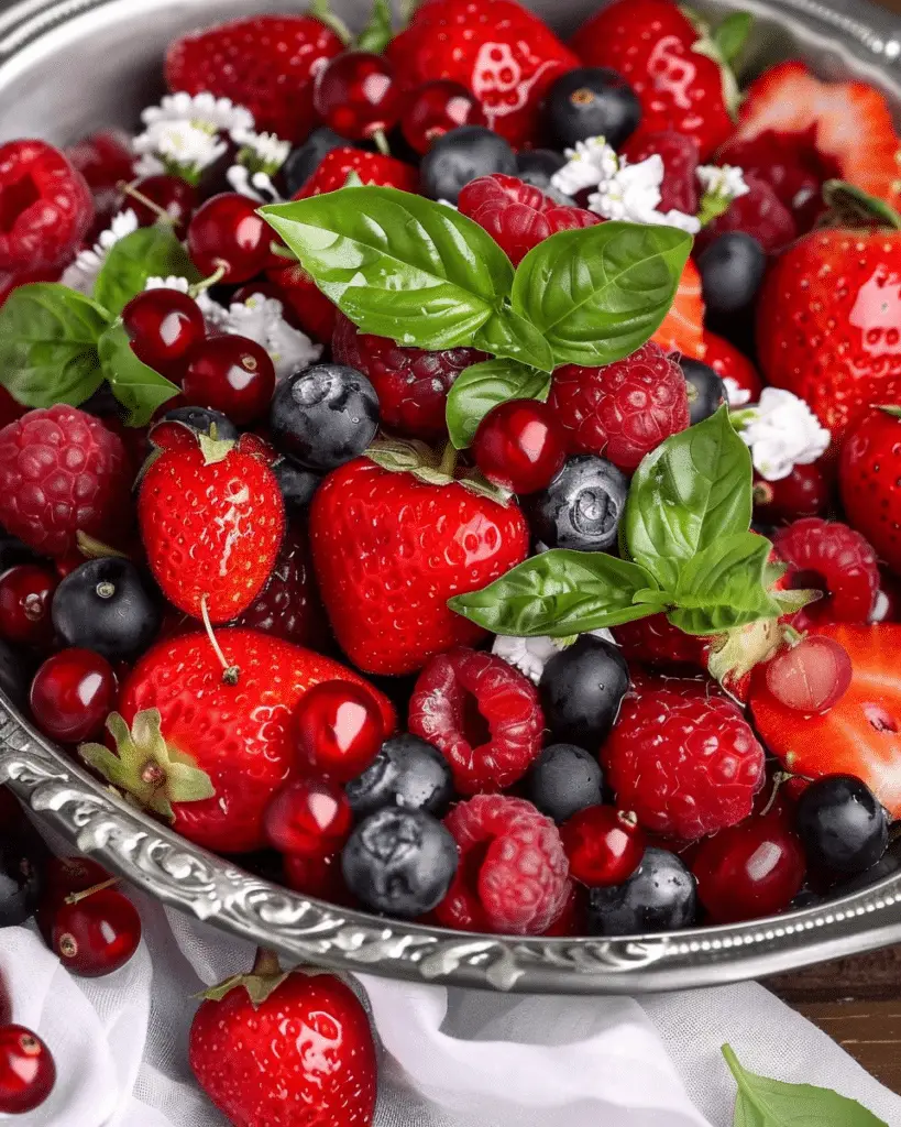 Berry Basil Breeze Platter