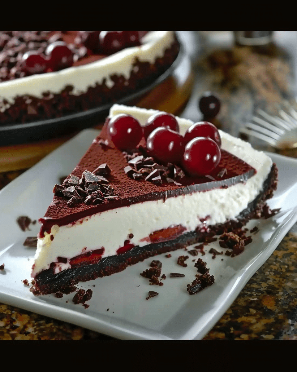 Black Forest Cheesecake Symphony