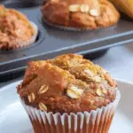 Blender Banana Oatmeal Muffins