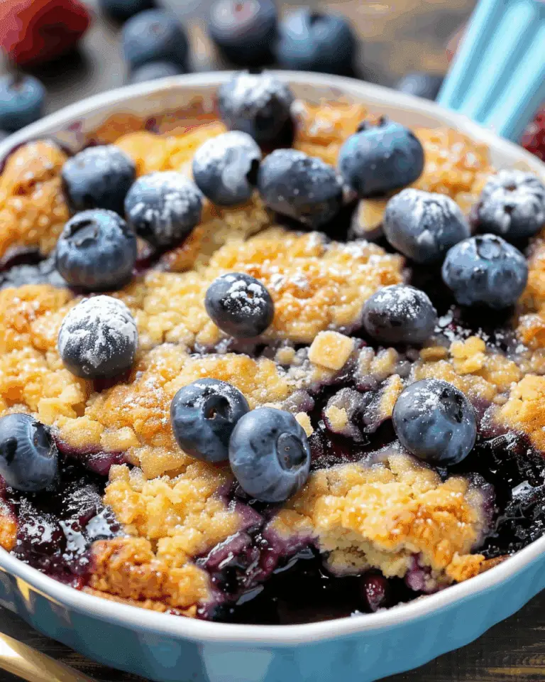 Blueberry Cobbler