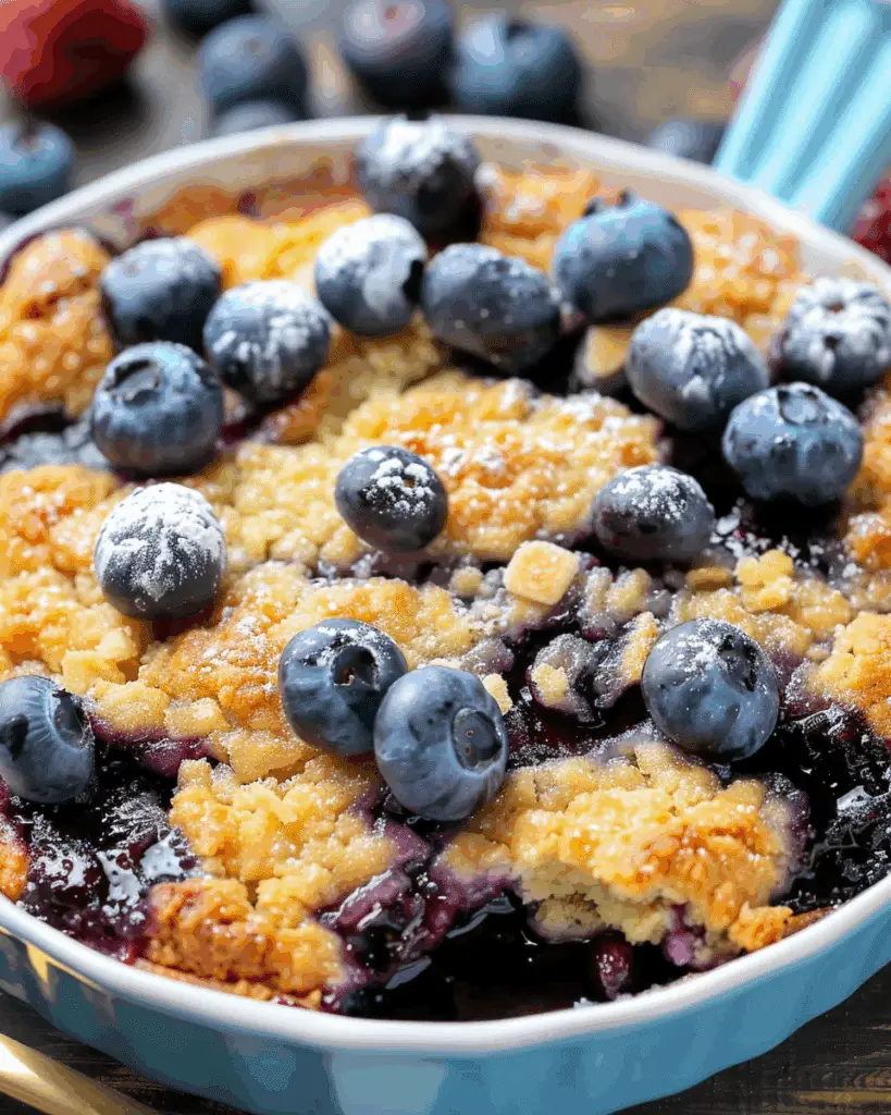 Blueberry Cobbler