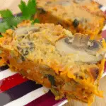 Chickpea Mushroom Loaf