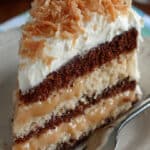 Chocolate Caramel Toffee Crunch Cake