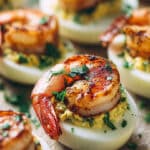 Cajun Shrimp Deviled Eggs