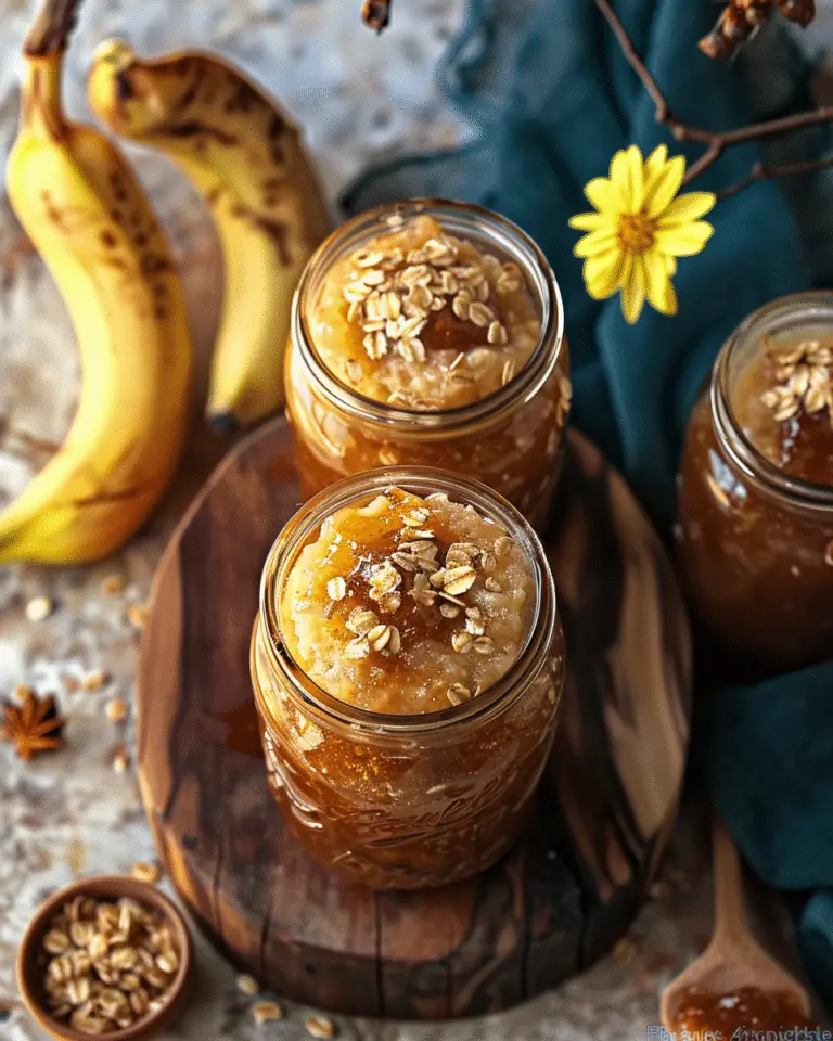 Caramelized Banana Jam