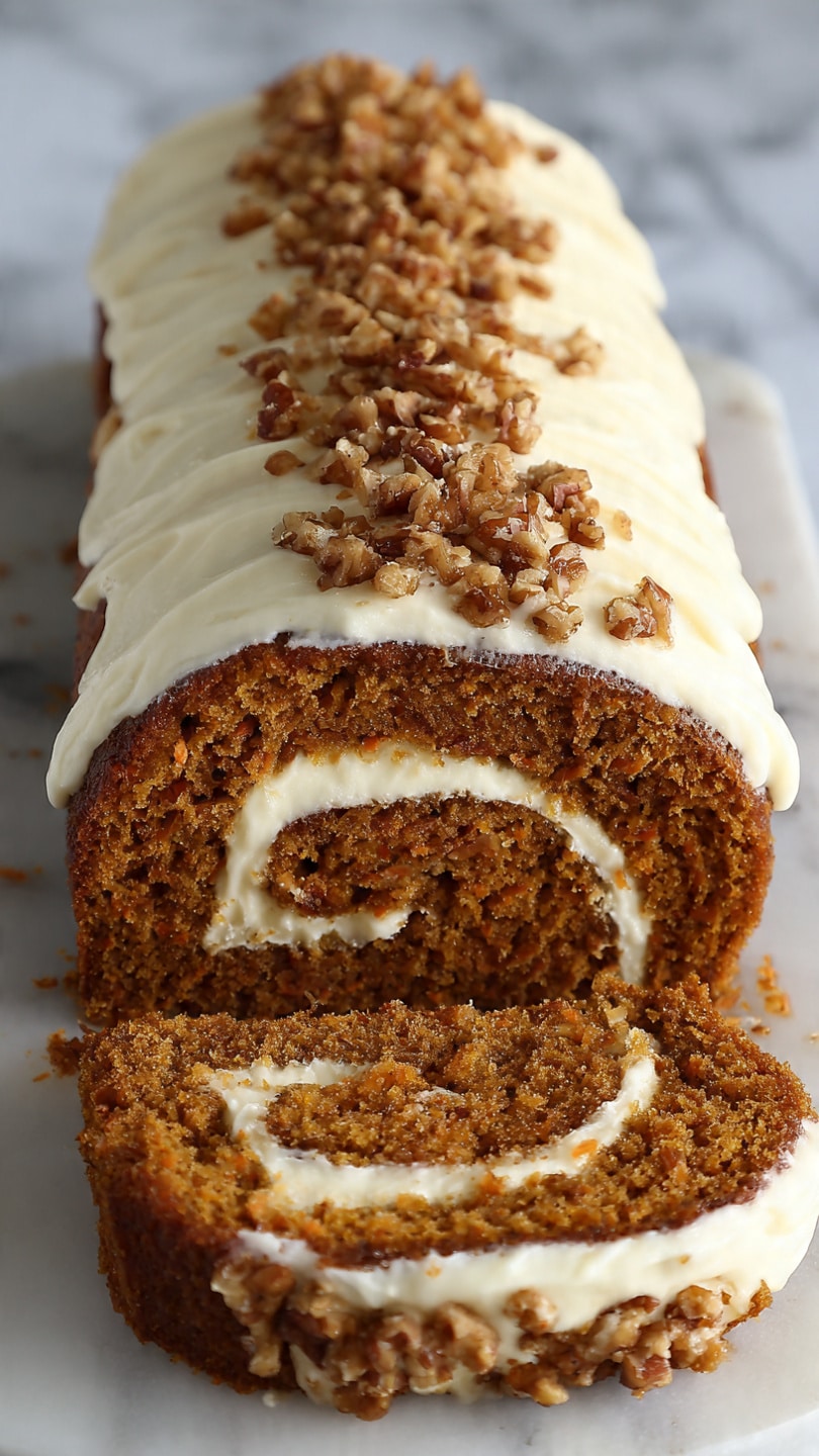 Carrot Cake Roll