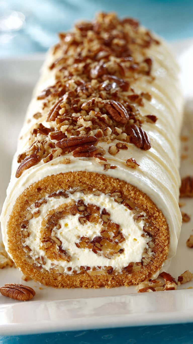 Carrot Cake Roll
