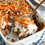 Carrot Cake Baked Oatmeal (Dairy-Free)