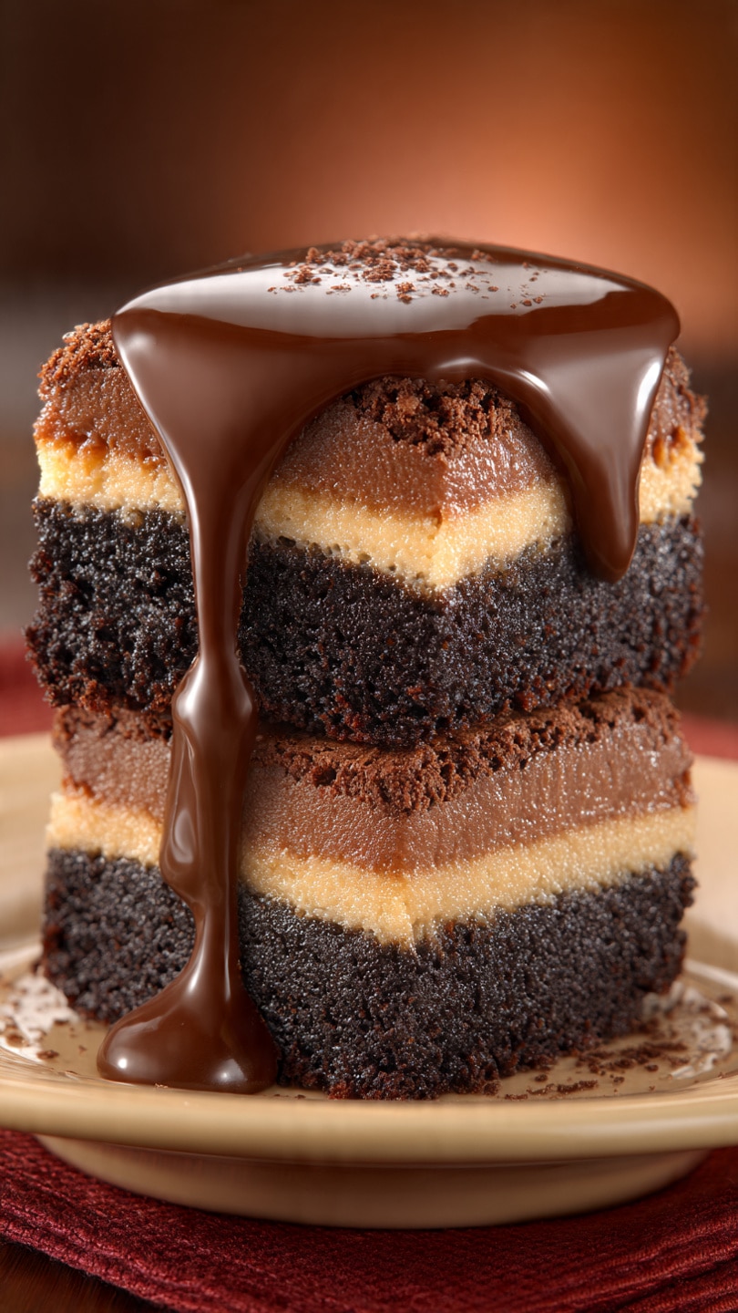 Cheesecake Chocolate Brownies