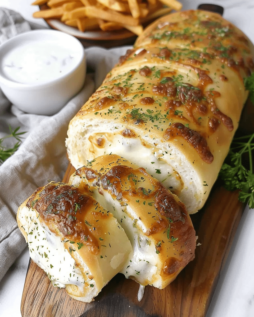 Cheesy Garlic Butter Rollups