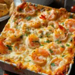 Cheesy Shrimp and Crab Bake Dip