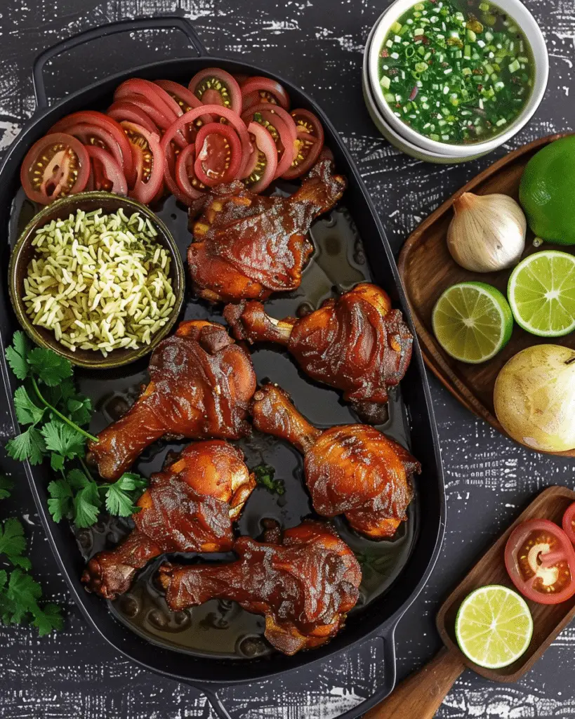 Chicken Kapama – Greek Braised Cinnamon Chicken