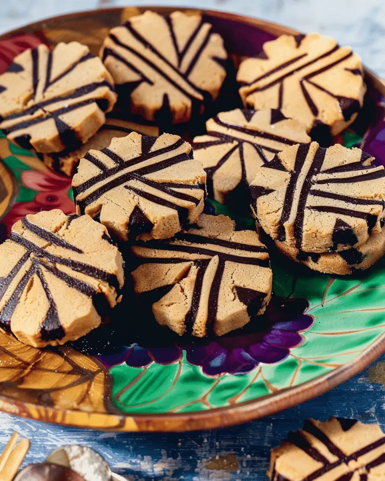 Chocolate Tahini Slice-and-Bake Cookies
