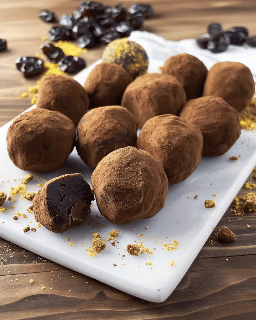Chocolate Date Truffles