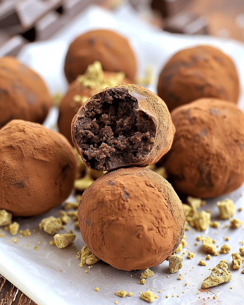 Chocolate Date Truffles