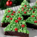 Christmas Tree Brownies