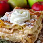 Cinnamon Roll Apple Lasagna
