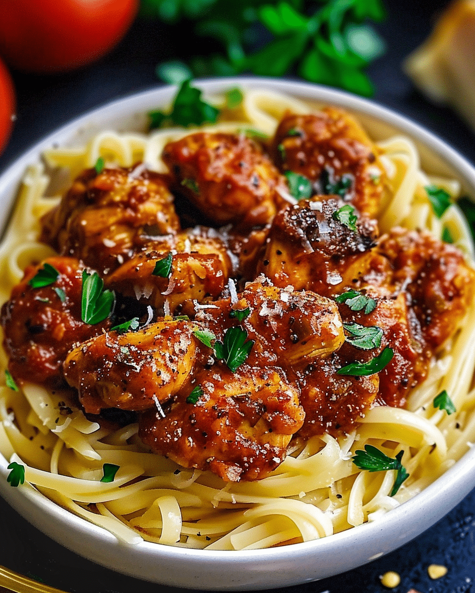 Cowboy Butter Chicken Linguine