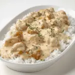 Creamy Smothered Chicken and Rice