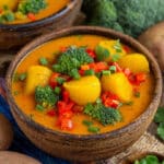 Crock Pot Potato Broccoli Cheddar Soup