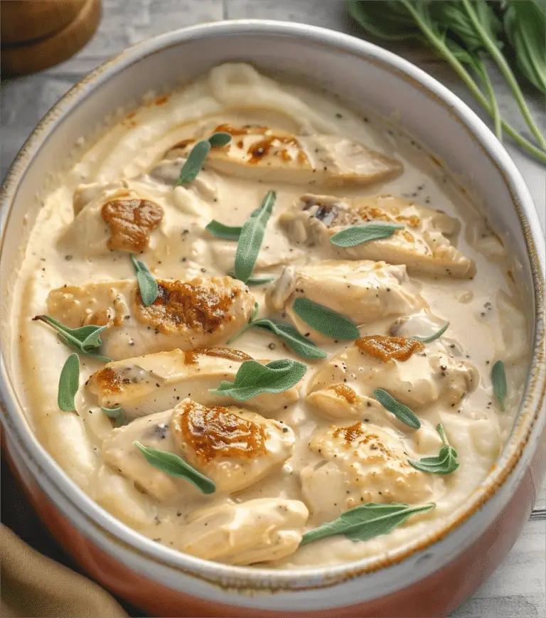 Crockpot Tuscan Chicken