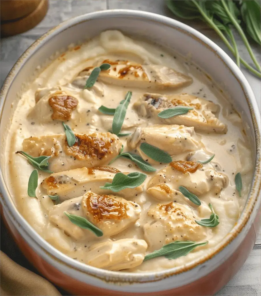 Crockpot Tuscan Chicken