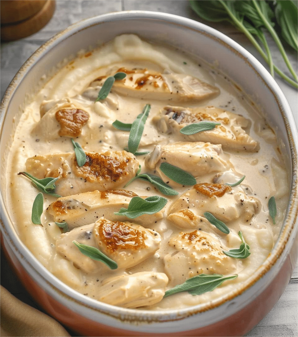 Crockpot Tuscan Chicken