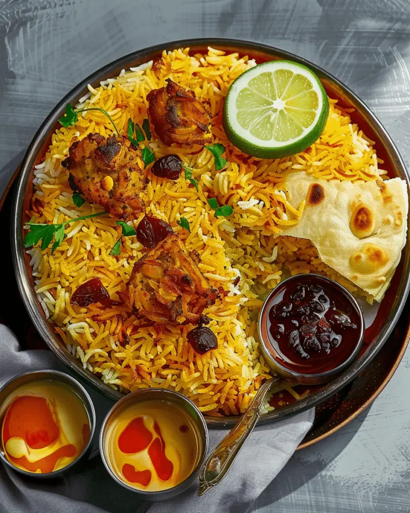 Crunchy Baked Saffron Rice (Tachin)