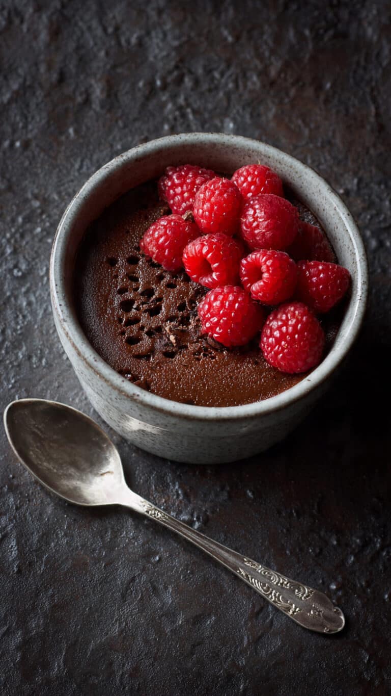 Dark Chocolate Pots de Crème