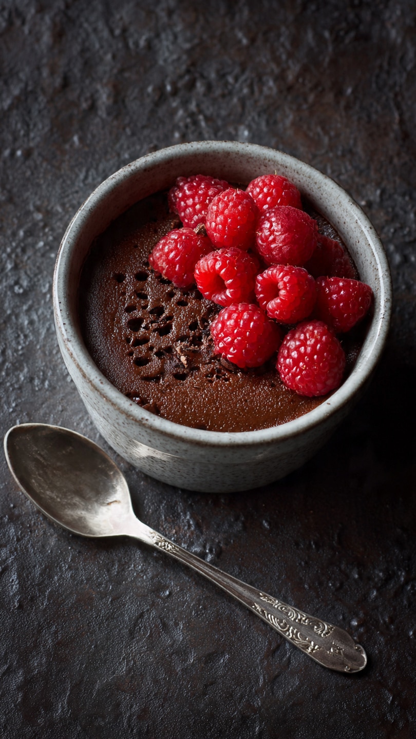 Dark Chocolate Pots de Crème