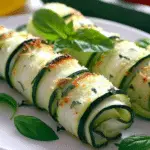 Delicious Zucchini Rolls