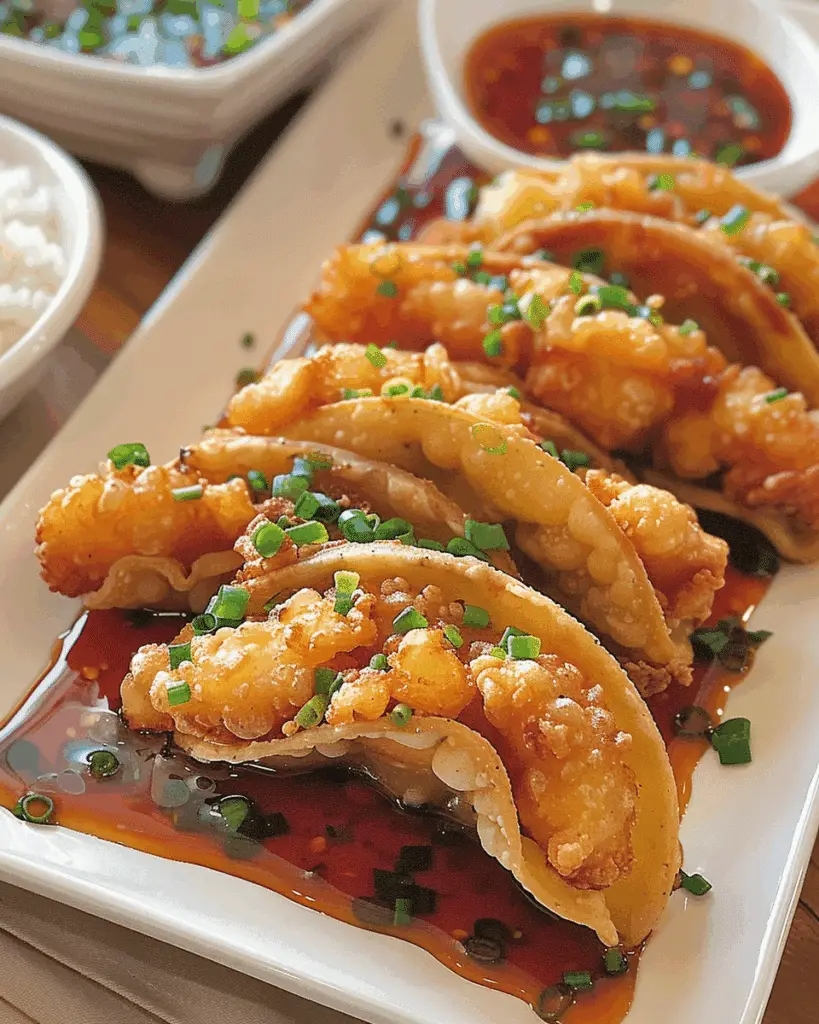 Delightful Chicken Wonton Tacos Inspired by Applebee’s