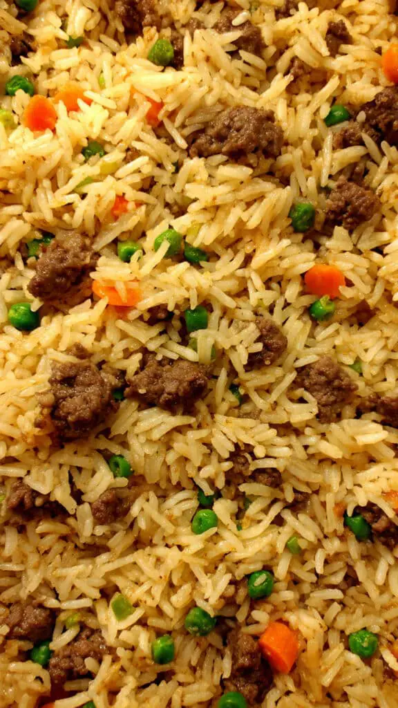 Dirty Rice with Ground Beef