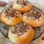 Dubai Chocolate Brioche Buns