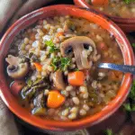Easy Mushroom Barley Soup