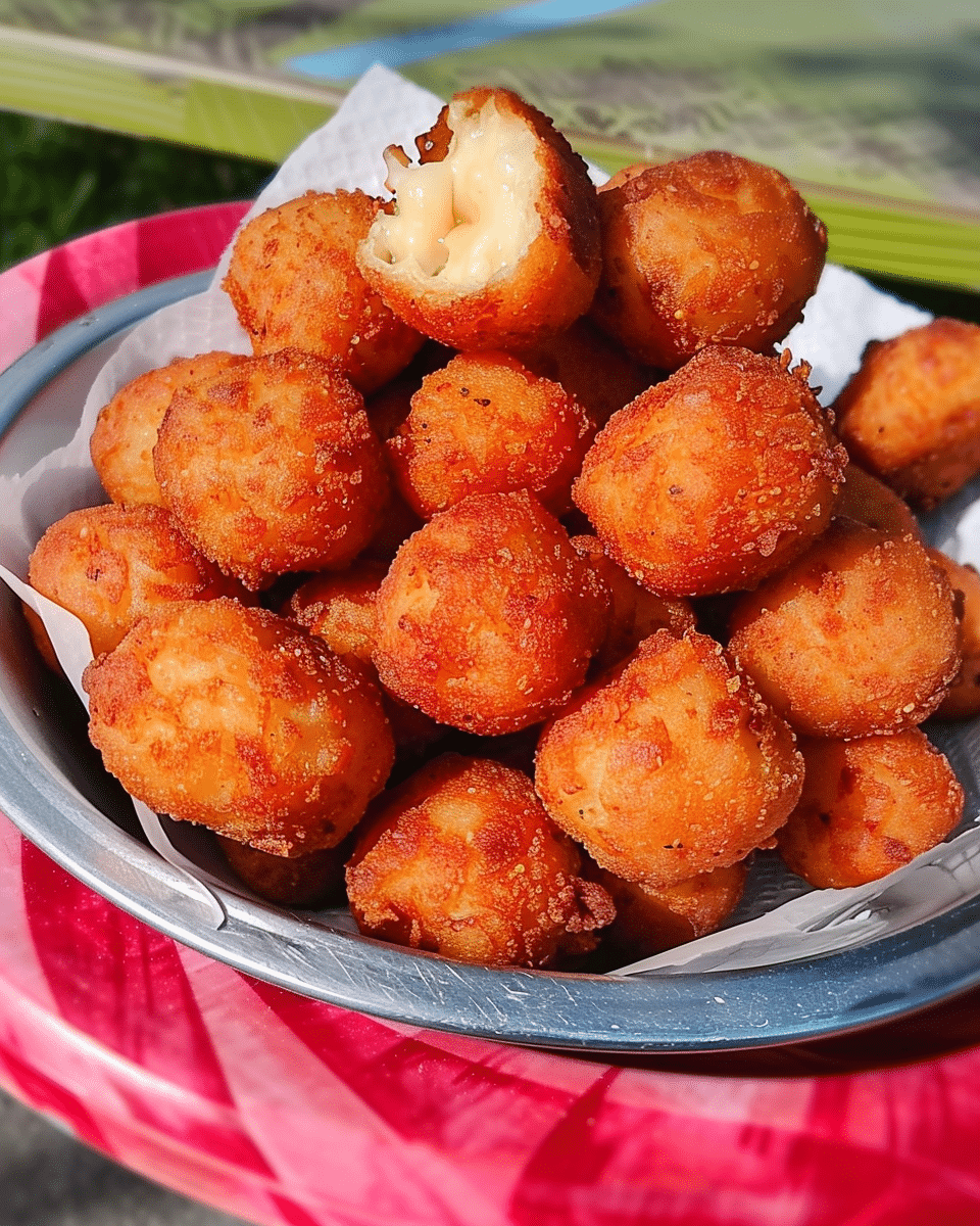 Four Cheese Crispy Cheese Balls
