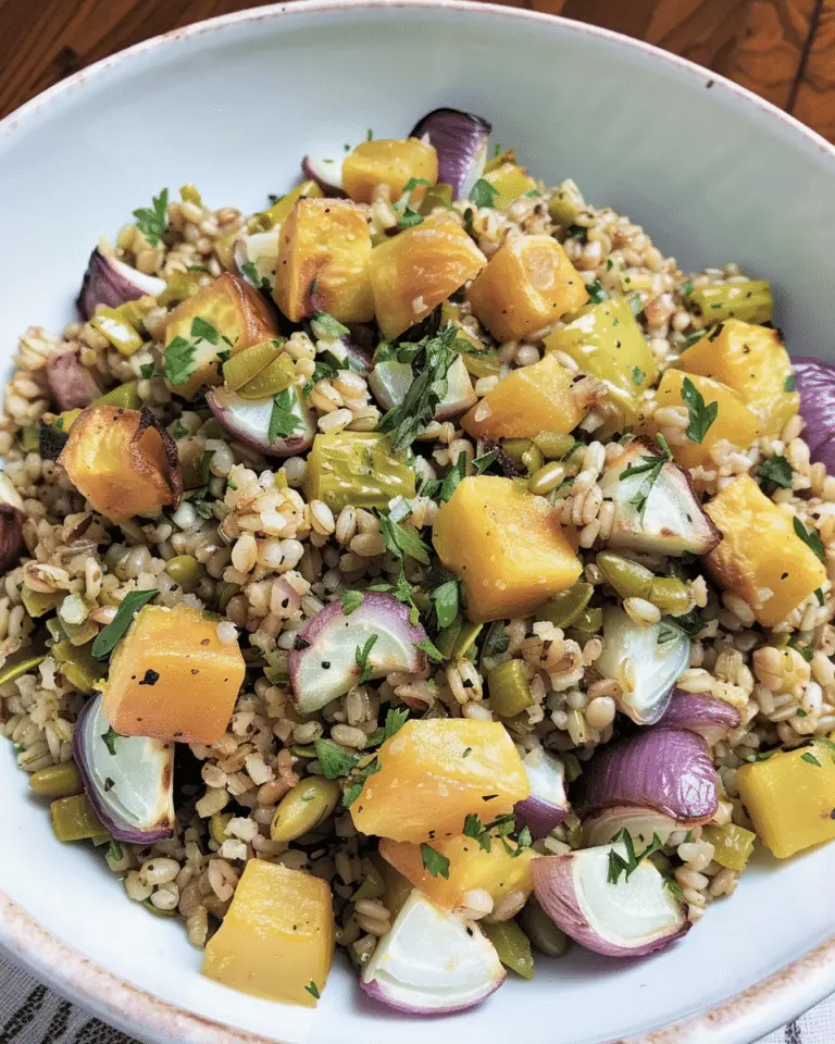 Freekeh Vegetable Bowl