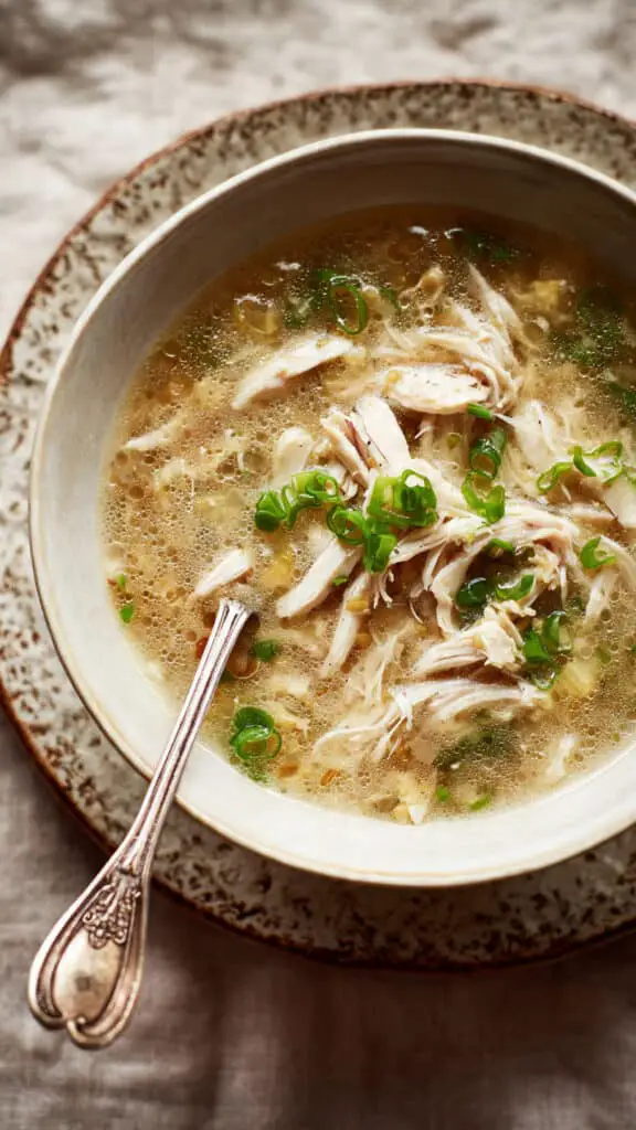 Garlic-Miso Chicken Soup
