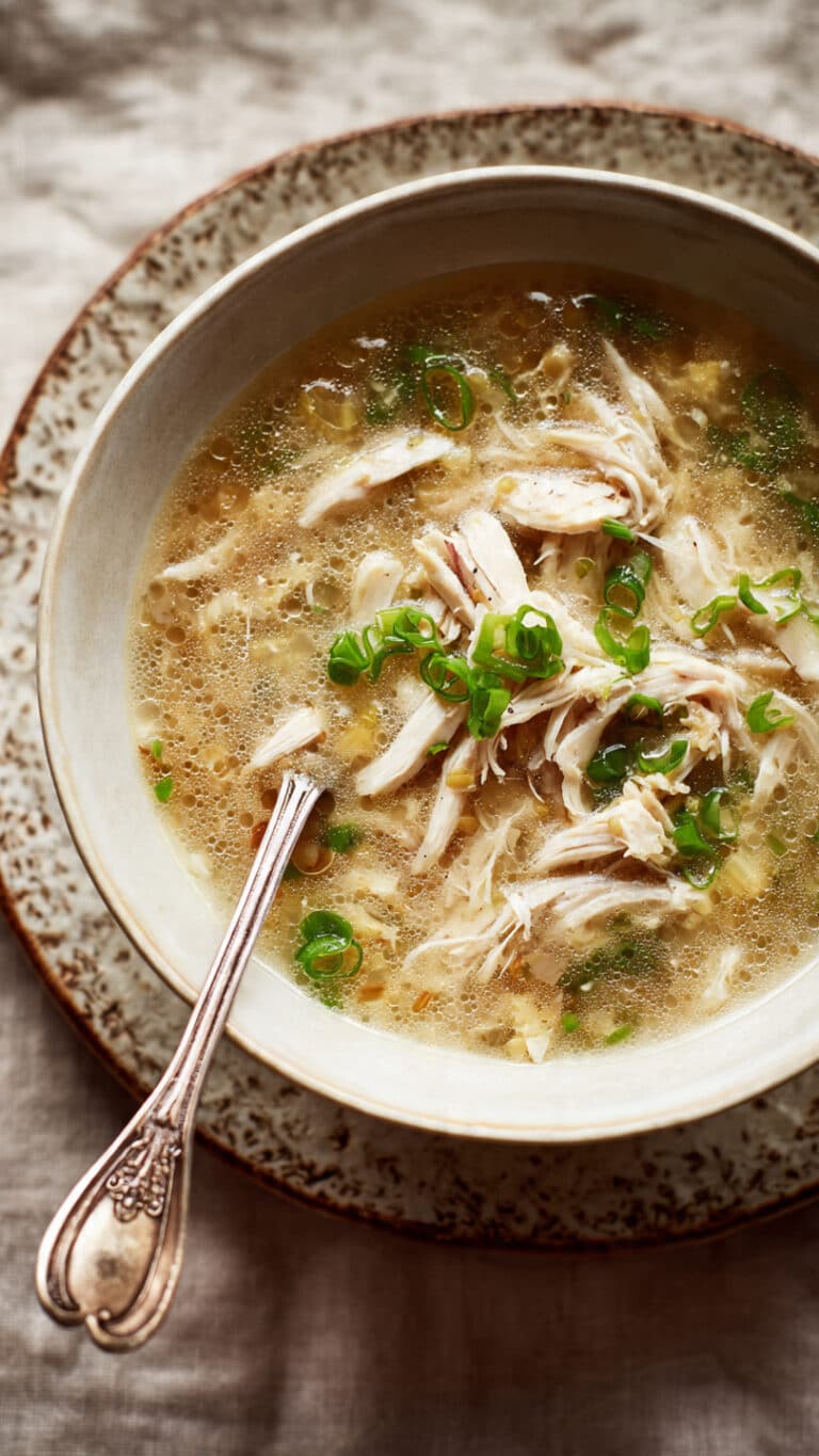 Garlic-Miso Chicken Soup