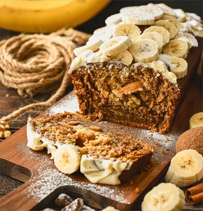 The Best Gingerbread Banana Bread