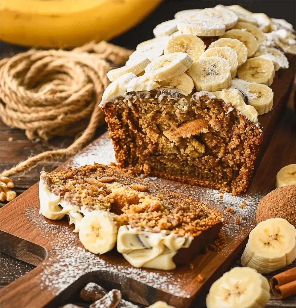 The Best Gingerbread Banana Bread